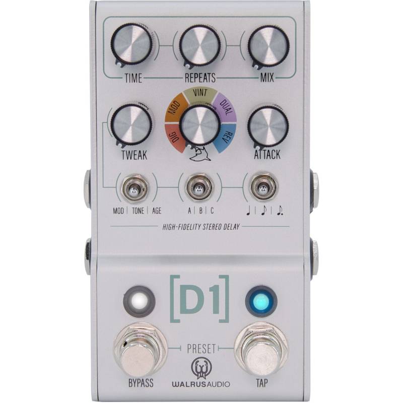 Walrus Audio Mako D1 V2 High-Fidelity Delay Effect Pedal von Walrus Audio
