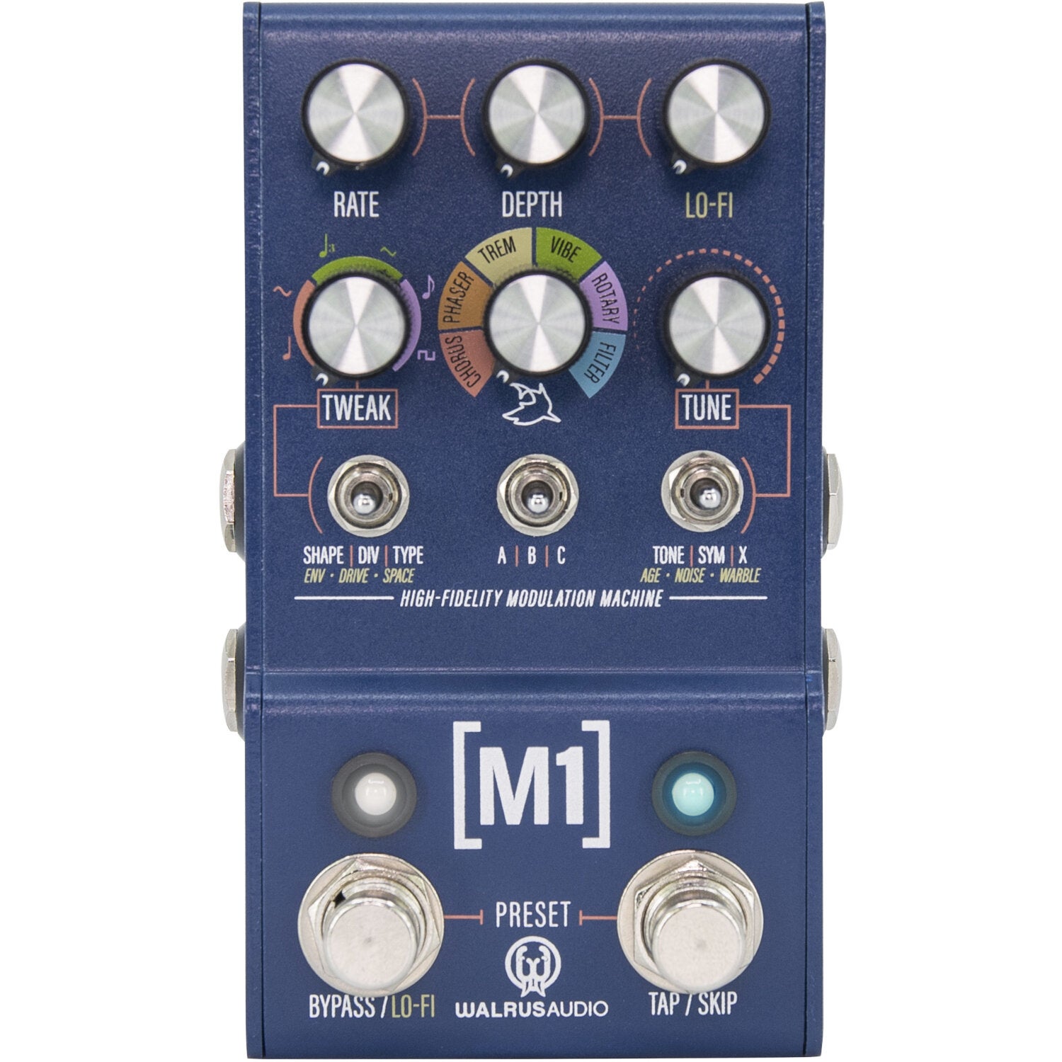 Walrus Audio Mako M1 High-Fidelity Modulation Machine Effect Pedal Walrus Audio Mako M1 High-Fidelity Modulation Machine Effect Pedal von Walrus Audio