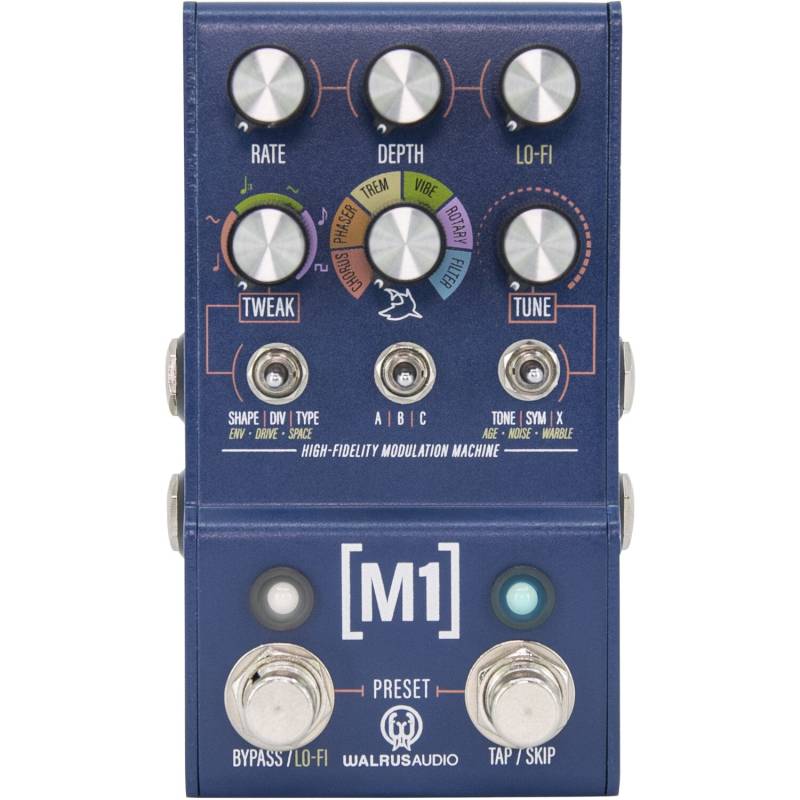 Walrus Audio Mako M1 High-Fidelity Modulation Machine Effect Pedal von Walrus Audio