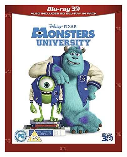 Monsters University 3D [Blu-ray] [UK Import] von Walt Disney Home Entertainment