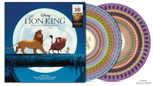 The Lion King (30th Anniversary Zoetrope Vinyl) [Vinyl LP] von Walt Disney Records (Universal Music)