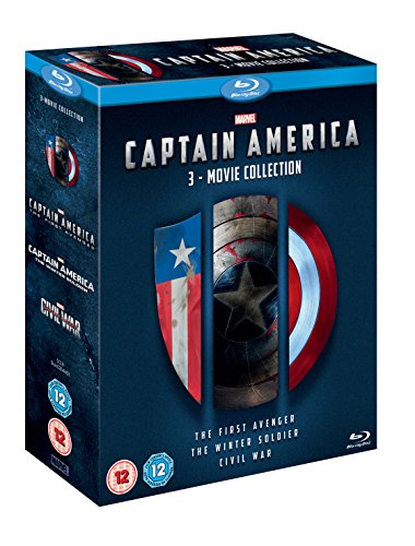 Captain America 1-3 Triplepack [Blu-ray] [UK Import] von Disney Baby