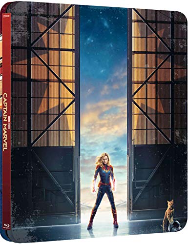 Captain Marvel 4K UHD Limited Edition Steelbook / Import / Includes 2D Blu Ray NEU von Walt Disney Studios HE