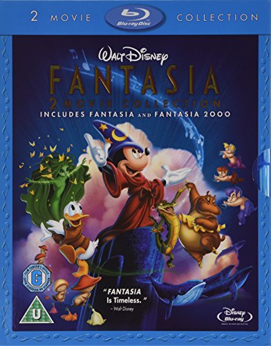 FANTASIA/FANTASIA 2000 Mag Gift BD RET [Blu-ray] [UK Import] von Walt Disney Studios HE