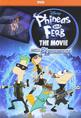 PHINEAS & FERB THE MOVIE: ACROSS SECOND DIMENSION - PHINEAS & FERB THE MOVIE: ACROSS SECOND DIMENSION (1 DVD) von Walt Disney Studios Home Entertainment