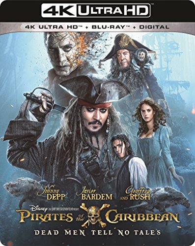 Pirates of the Caribbean: Dead Men Tell No Tales 4K UHD [Blu-Ray] [Region Free] (IMPORT) (Keine deutsche Version) von Walt Disney Studios Home Entertainment