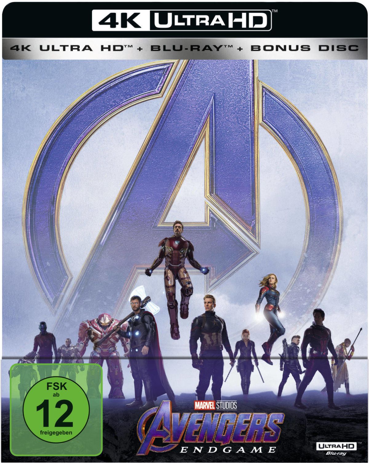 Avengers: Endgame (4K Ultra HD + 2 Blu-rays, Steelbook) von Walt Disney Studios