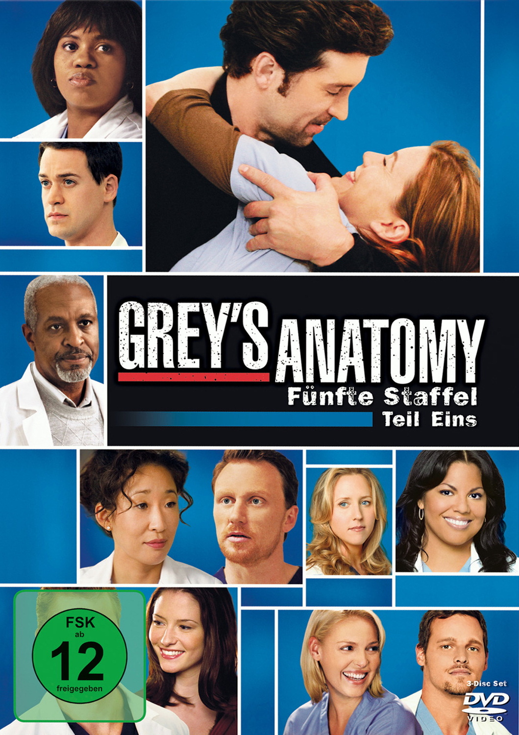 Grey's Anatomy: Die jungen Ärzte - Fünfte Staffel, Teil Eins (3 DVDs) von Walt Disney Studios