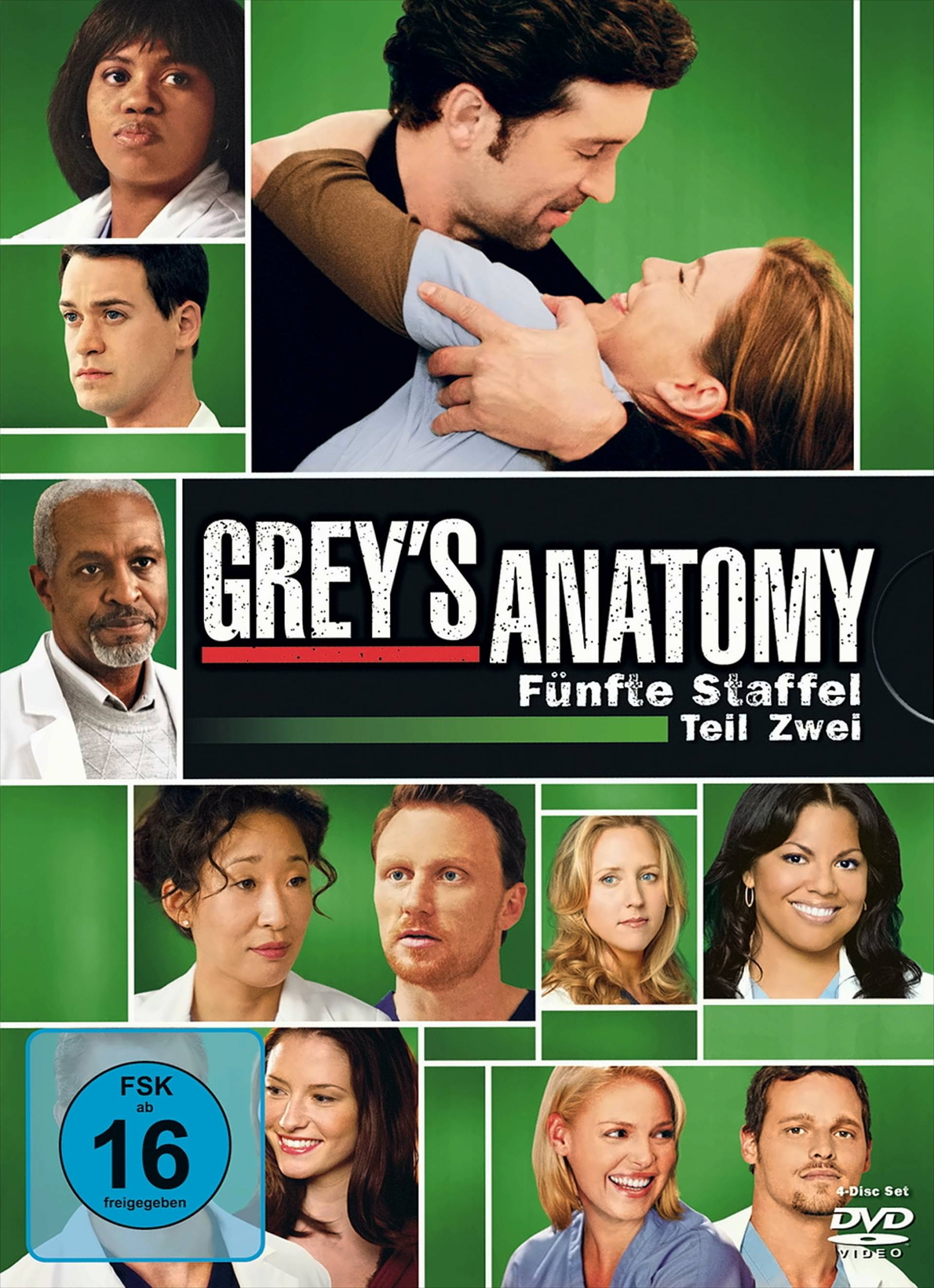 Grey's Anatomy: Die jungen Ärzte - Fünfte Staffel, Teil Zwei (4 DVDs) von Walt Disney Studios