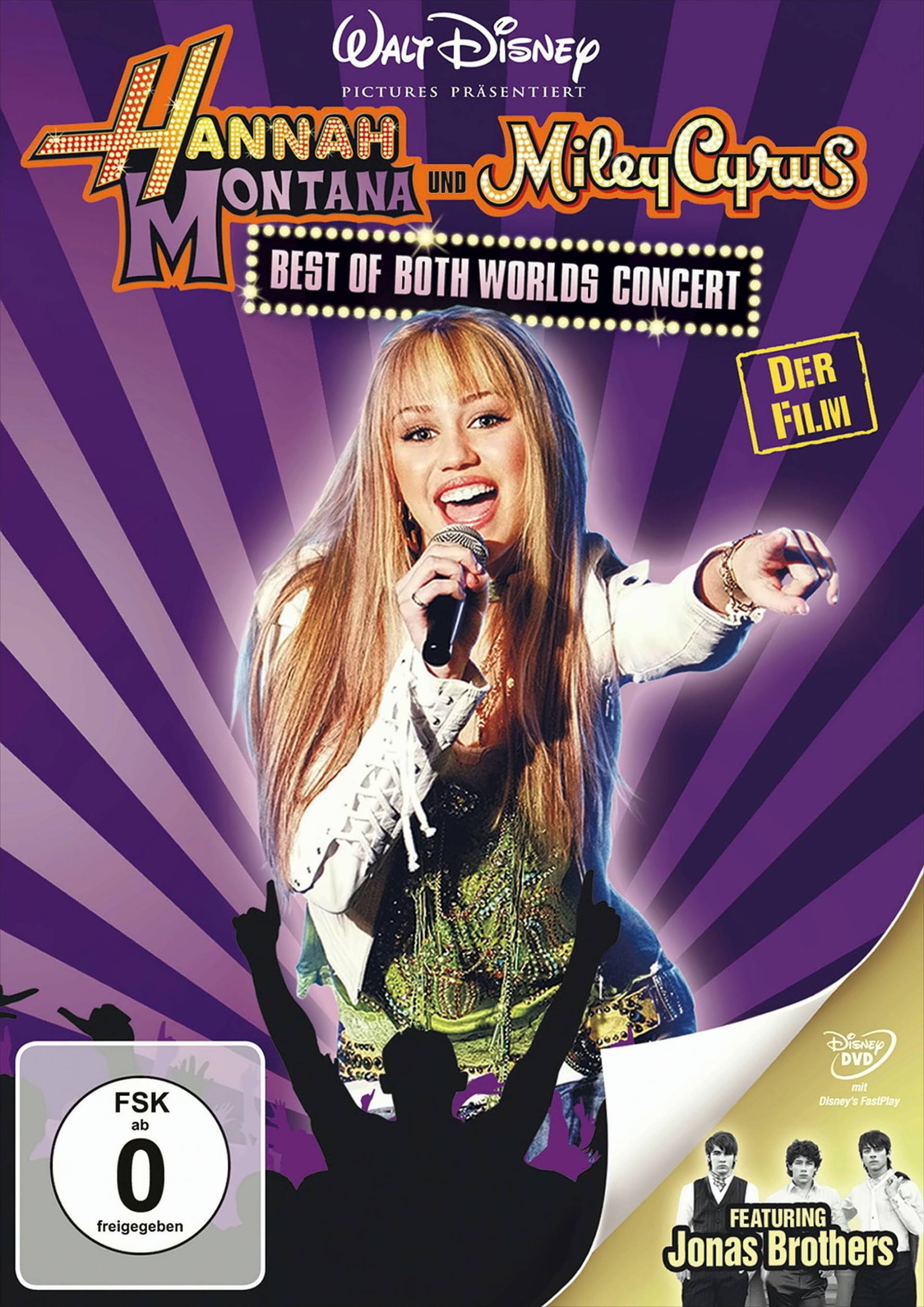 Hannah Montana/Miley Cyrus: Best of Both Worlds Concert (Einzel-DVD) von Walt Disney Studios