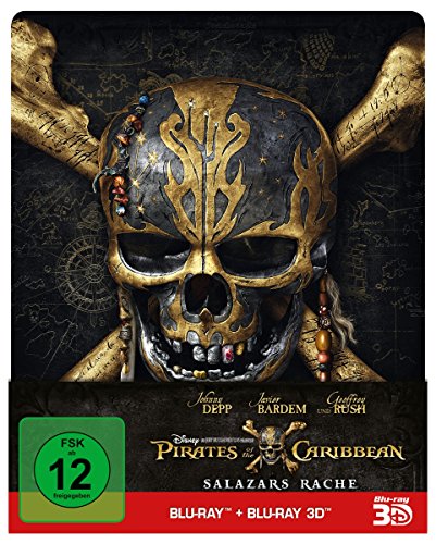 Pirates of the Caribbean: Salazars Rache (2D+3D) - Steelbook Edition [3D Blu-ray] von Disney Baby
