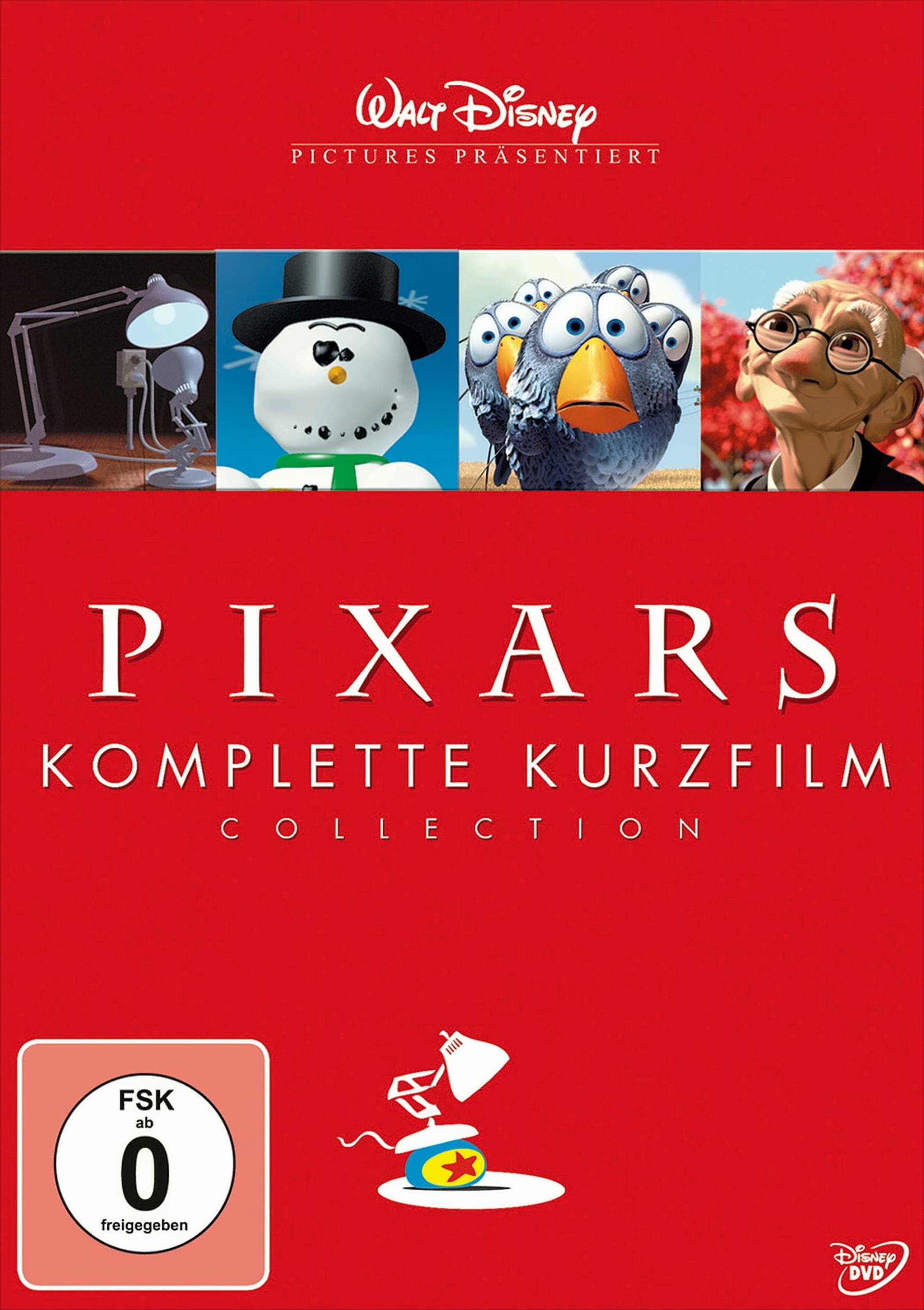Pixars komplette Kurzfilm Collection von Walt Disney Studios