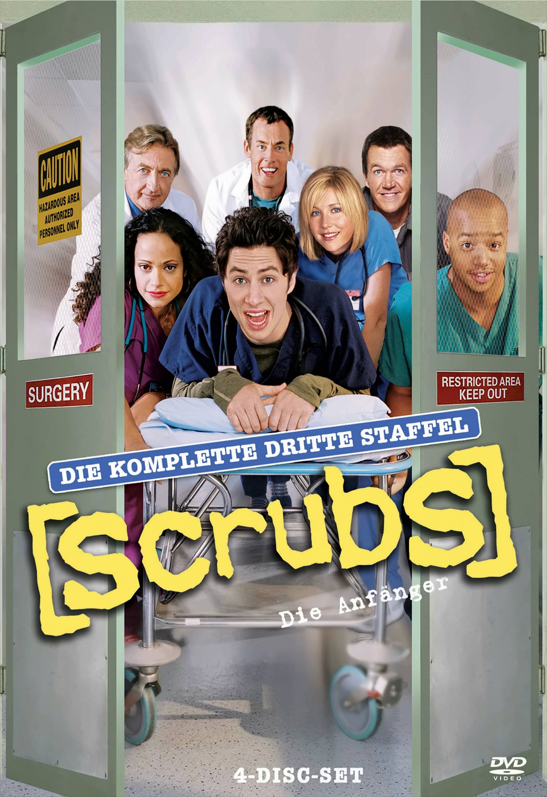 Scrubs: Die Anfänger - Die komplette dritte Staffel (4 DVDs)