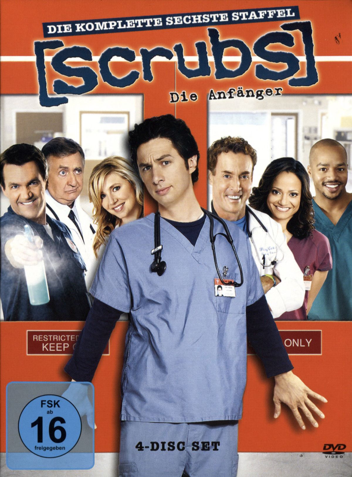 Scrubs: Die Anfänger - Die komplette sechste Staffel (4 DVDs) von Walt Disney Studios