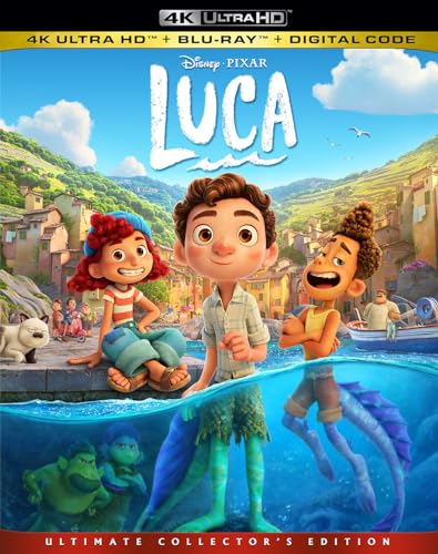 Luca (Feature) [4K UHD] [Region Free] [Blu-ray] von Disney Pixar