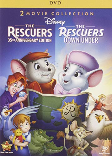 Rescuers 35th Anniversary Edition & Rescuers Down [DVD] [Region 1] [NTSC] [US Import] von Walt Disney Video