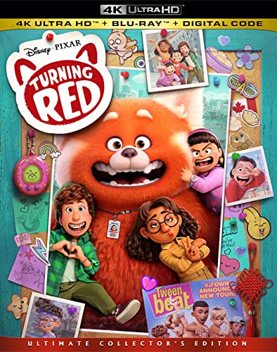 Turning Red (Feature) [4K UHD] [Region Free] [Blu-ray] von Walt Disney Video