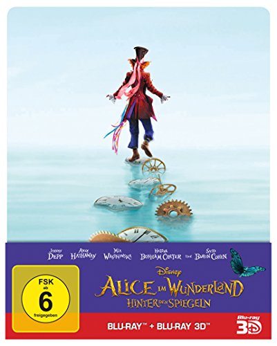 Alice im Wunderland: Hinter den Spiegeln (3D+2D) Steelbook [3D Blu-ray] [Limited Edition] von Walt Disney