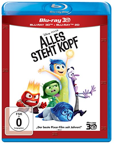 Alles steht Kopf (+ Blu-ray) von Walt Disney