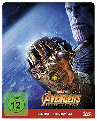 Avengers: Infinity War Steelbook - 3D + 2D [3D Blu-ray] [Limited Edition] von Disney Baby