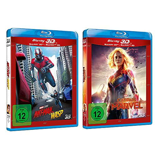 Captain Marvel + Ant-Man and the Wasp 3D Collection von Walt Disney