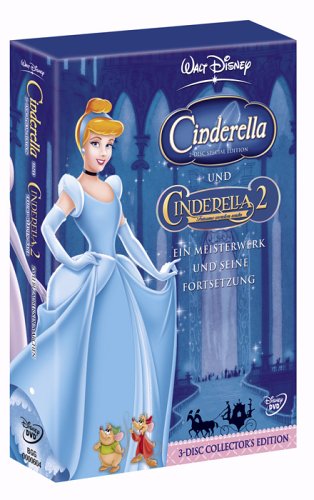 Cinderella / Cinderella 2 (Collector's Edition) [3 DVDs] von Walt Disney