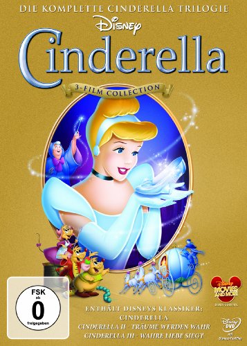 Cinderella 1-3 - Trilogie [3 DVDs] von Walt Disney