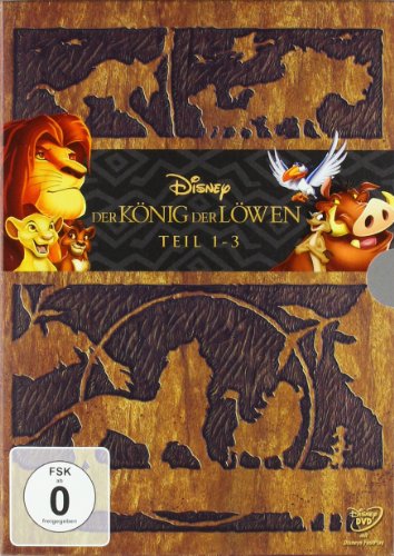 Der König der Löwen 1-3 - Trilogie - Diamond Edition [3 DVDs] von Walt Disney
