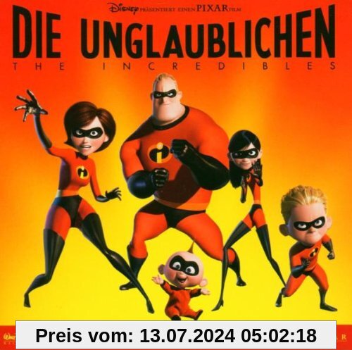 Die Unglaublichen. The Incredibles. Layoutversion. CD . Das Original-Hörspiel zum Film von Walt Disney