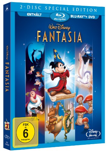 Fantasia (Special Edition: Blu-ray + DVD) von Walt Disney