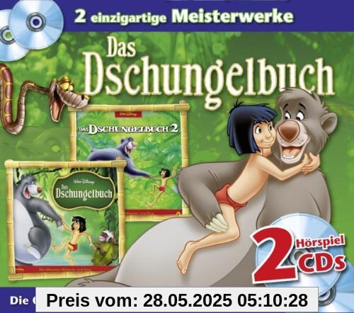 Kinoklassiker Dschungelbuch 1+2 von Walt Disney