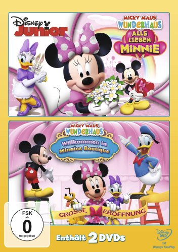 Micky Maus Wunderhaus - Alle lieben Minnie/Willkommen in Minnies Boutique [2 DVDs] von Walt Disney