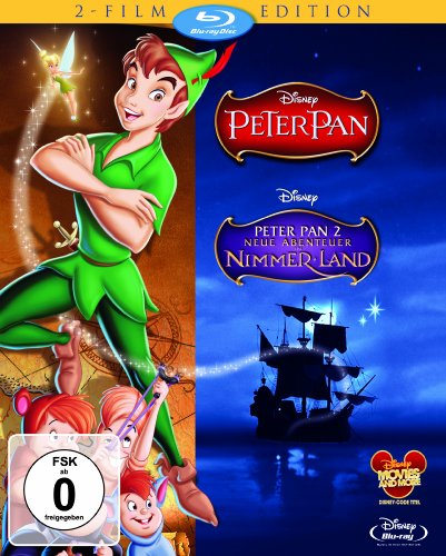 Peter Pan / Peter Pan 2: Neue Abenteuer in Nimmerland [Blu-ray] [Special Edition] von Walt Disney