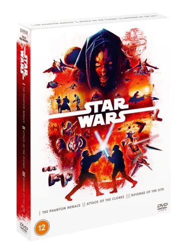 Star Wars Prequel Trilogy Box Set DVD (Episodes 1-3) [2022] von Walt Disney