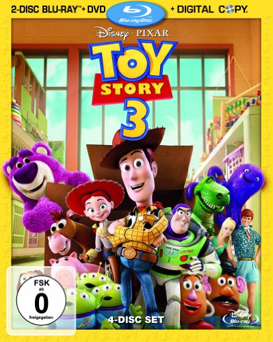 Toy Story 3 (2-Disc Blu-ray + DVD + Digital Copy) [Blu-ray] von Walt Disney