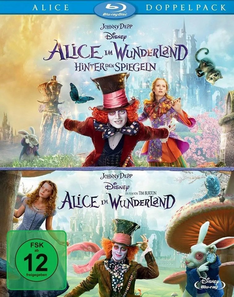 Walt Disney Blu-ray Alice im Wunderland 1+2 Walt Disney Blu-ray Alice im Wunderland 1+2 von Walt Disney