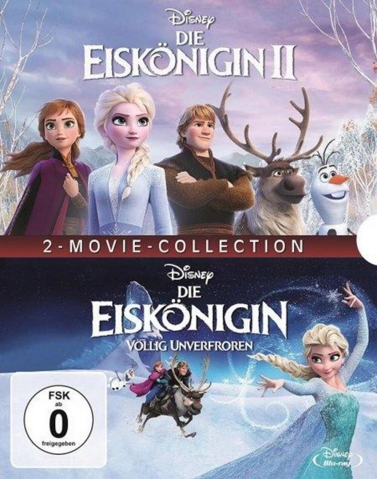 Walt Disney Blu-ray Die Eiskönigin 1+2 Walt Disney Blu-ray Die Eiskönigin 1+2 von Walt Disney