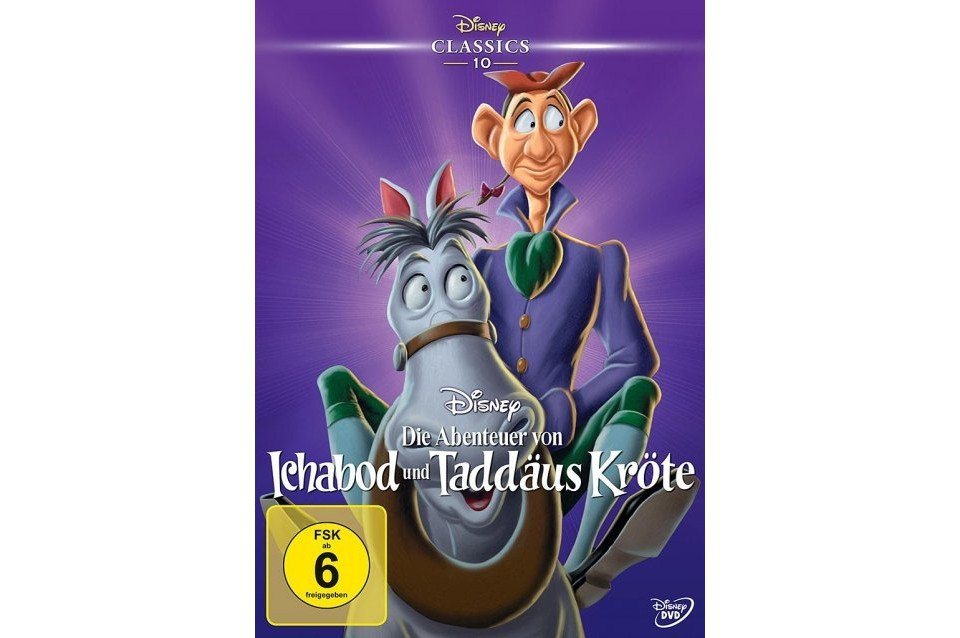 Walt Disney DVD Abenteuer von Ichabod & Taddäus Kröte (Disney Classics 10) von Walt Disney