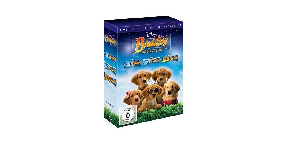 Walt Disney DVD Buddies - 3 Welpen - 3 Abenteuer (3-DVD Collection) von Walt Disney