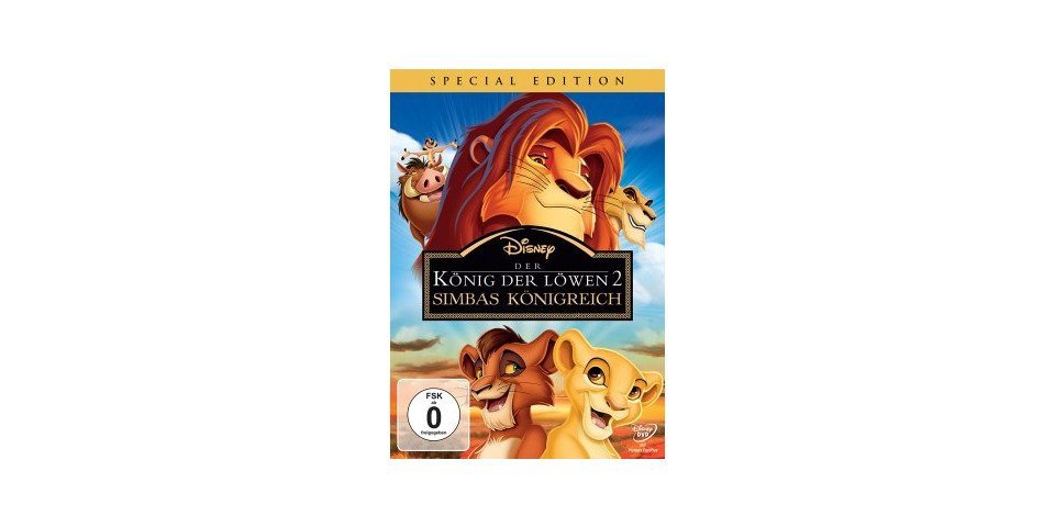 Walt Disney DVD Der König der Löwen 2 - Simbas Königreich (Special Edition) von Walt Disney