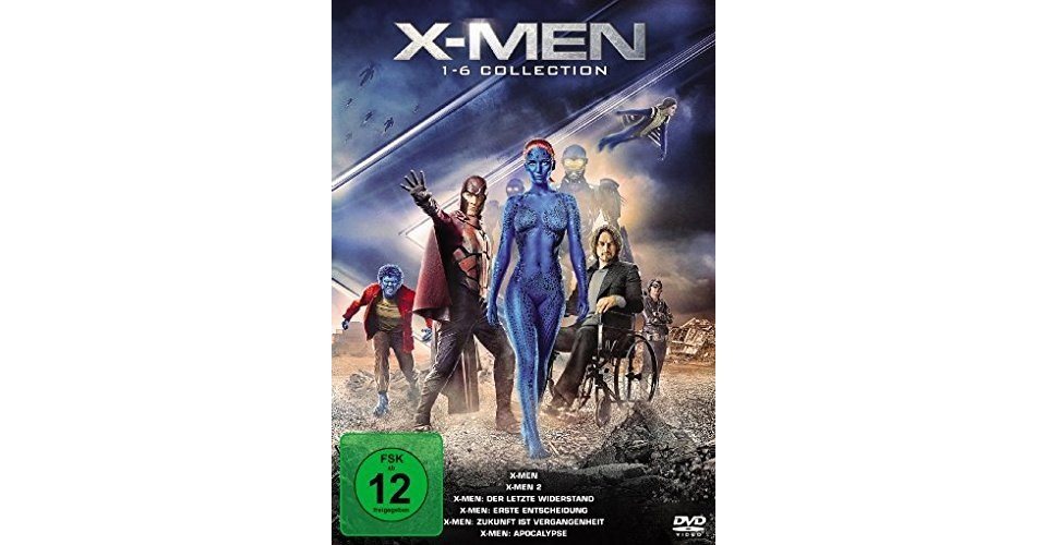 Walt Disney DVD X-MEN 1-6 Collection Walt Disney DVD X-MEN 1-6 Collection von Walt Disney