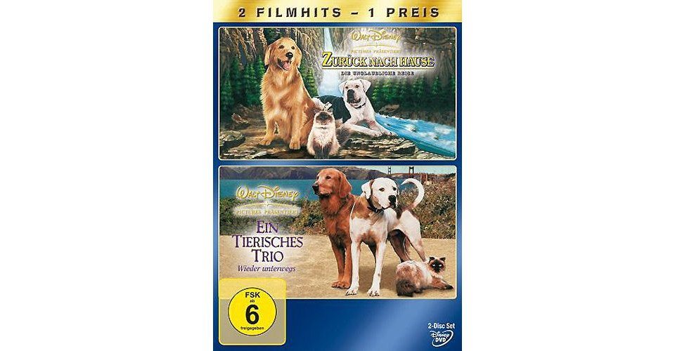 Walt Disney DVD Zurück nach Hause / Ein tierisches Trio Walt Disney DVD Zurück nach Hause / Ein tierisches Trio von Walt Disney