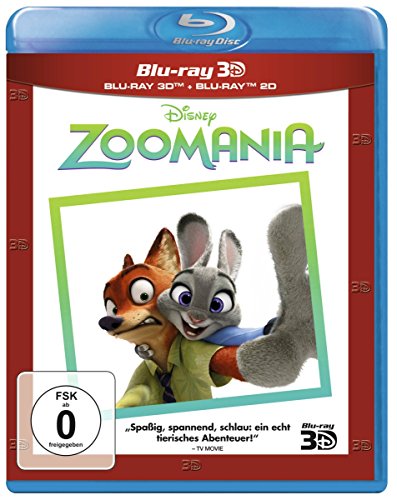 Zoomania 3D (inkl. 2D Superset) [3D Blu-ray] von Walt Disney