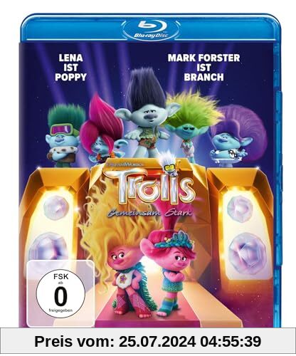 Trolls - Gemeinsam stark [Blu-ray] von Walt Dohrn