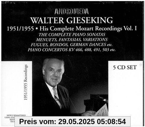 The Complete Recordings of Walter Giesek von Walter Gieseking