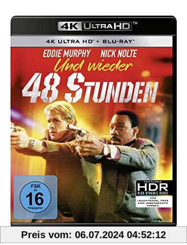 Und wieder 48 Stunden - 4K UHD [Blu-ray] von Walter Hill