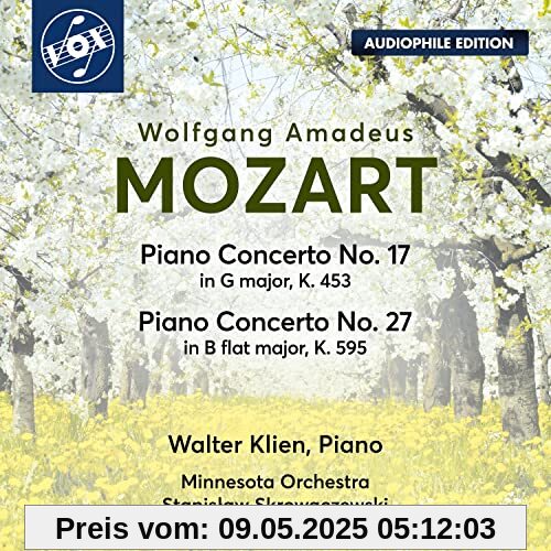 Wolfgang Amadeus Mozart: Klavierkonzert Nr. 17 in G-Dur, KV 453 & Nr. 27 in B-Dur, KV 595 von Walter Klien