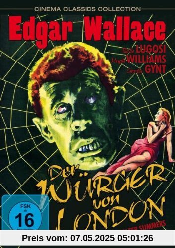 Edgar Wallace - Der Würger von London (Cinema Classics Collection) von Walter Summers