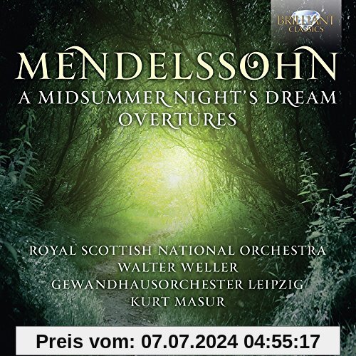 Mendelssohn: Midsummer Night's Dream/Overtures von Walter Weller
