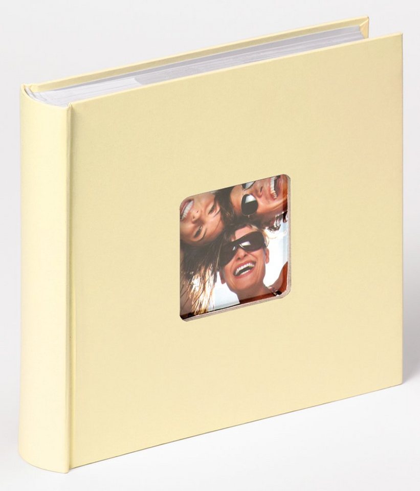 Walther Design Einsteck-Fotoalbum Fun Memo-Einsteckalbum 200 Fotos, Einsteckalbum, quadratischer Bildausschnitt, für 200 Fotos à 10x15 cm von Walther Design